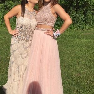 Sherri Hill two piece prom dress